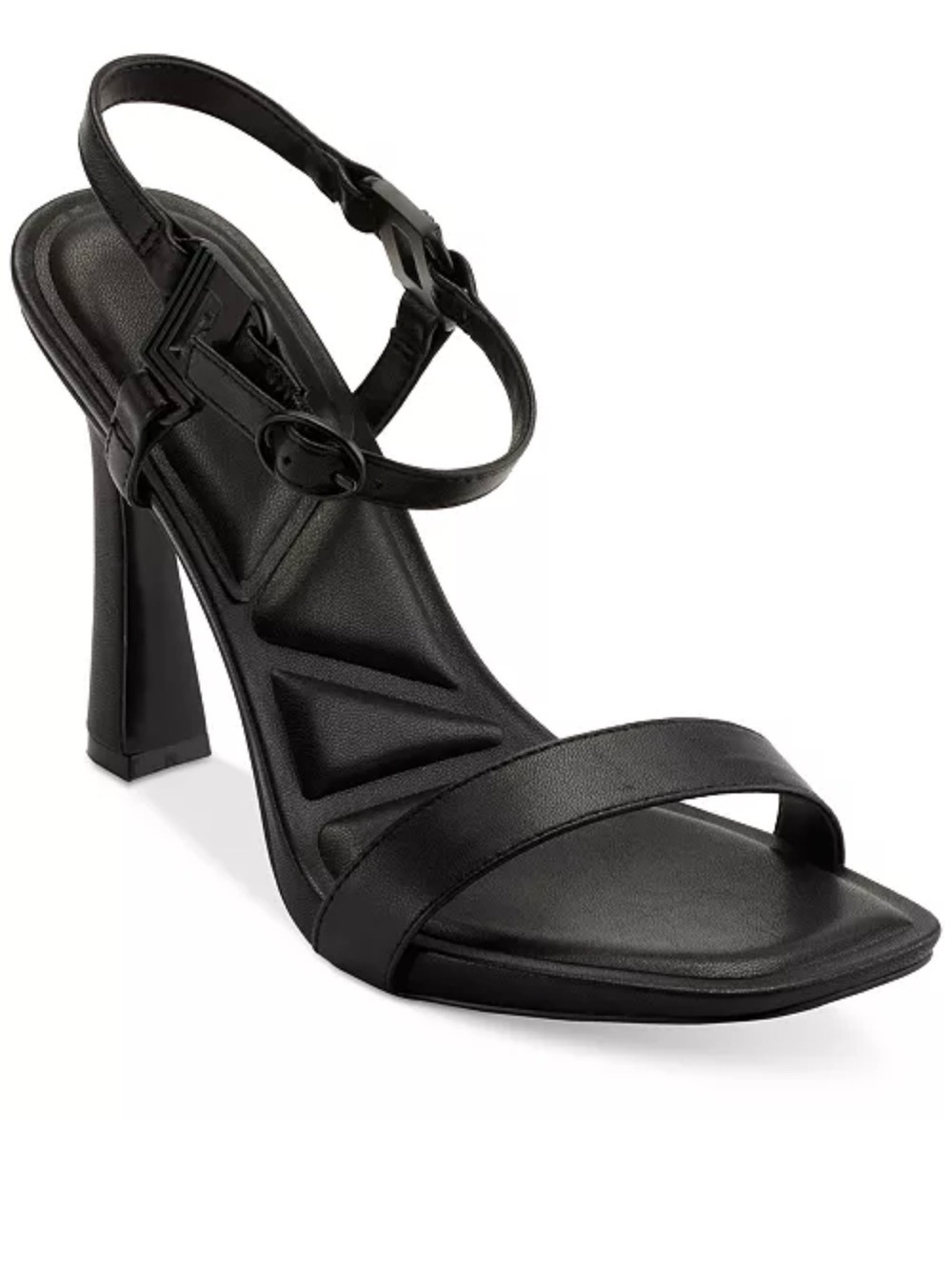Kurt Geiger Black Slingback High Heel Sandals